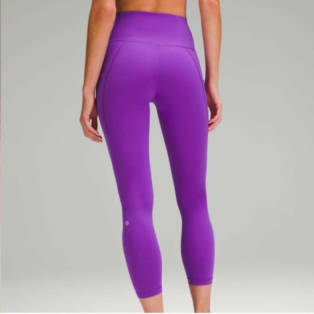 Lululemon Wunder Train Hi Rise Tight Purple